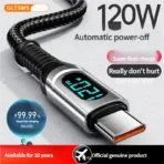 PD120W Super Fast Charging Type-C Data Cable - Image 5