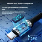 PD120W Super Fast Charging Type-C Data Cable - Image 3