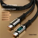 PD120W Super Fast Charging Type-C Data Cable