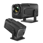 HY320 Portable Projector BT5.0 Android 11 WiFi6 Movie Projector Cinema Outdoor180° Flip Android TV BOX LCD Ultra HD Living mobile phone screen Projection